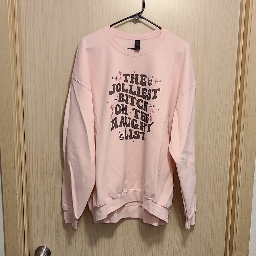 Gildan Light Pink Heavy Blend Sweatshirt